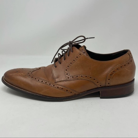 Cole Haan Shoes | Cole Haan 'Benton' Wingtip Oxford II Sz 11 | Color: Brown | Size: 11 | Dejavuclothing's Closet
